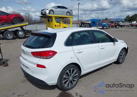 2018 Hyundai Elantra Gt из США, поврежденный, VIN KMHH35LE1JU019516